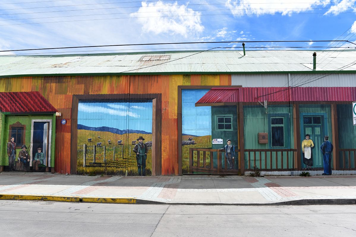 11B Mural Of A Farm Scene Along Avenida Costanera Waterfront Area Of Punta Arenas Chile